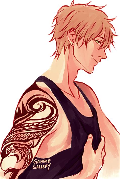 Anime Boy With Tattoos — Nimearest