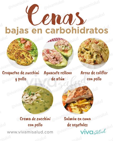 5 Cenas Bajas En Carbohidratos En 2020 Resetas De Comida Saludable