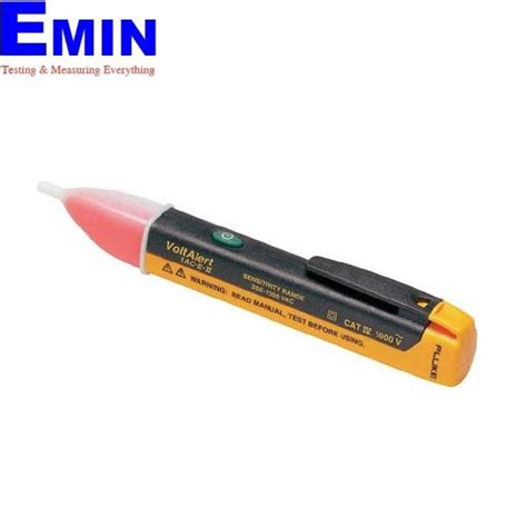 Senses the steady state electrostatic field produced by ac voltage through insulation without requiring contact to the bare conductor. Fluke 1AC-A1-II Non-Contact Voltage Detectors