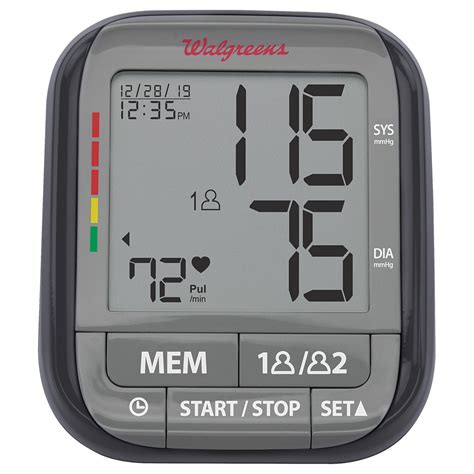 Wgnbpa 230 Walgreens Blood Pressure Monitors