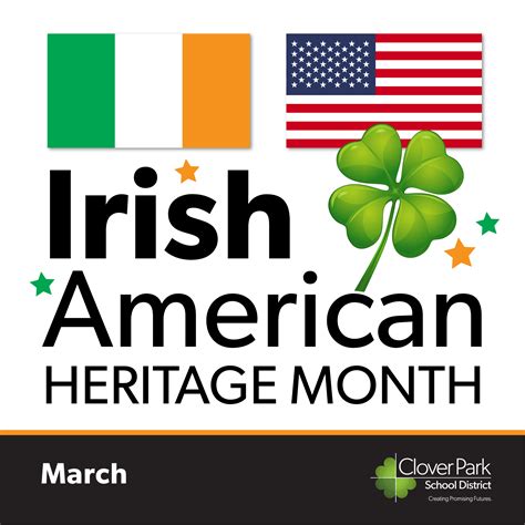 Clover Park Schools On Twitter March Is Irish American Heritage Month