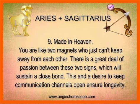 friendship and love between the horoscopes sagittarius compatibility aries and sagittarius