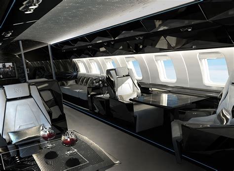 Flying House Luxury Private Jet Interiors
