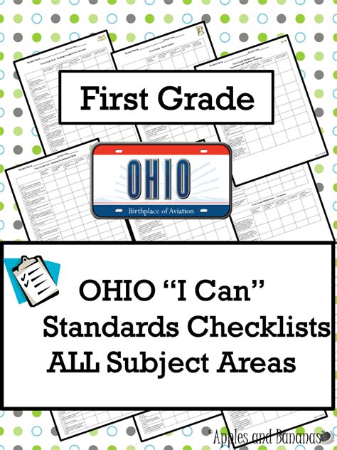Ohio 4th Grade Math Standards