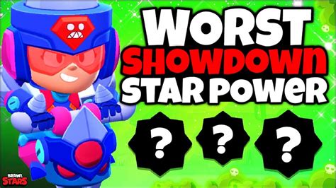 A balanced description about brawlers in showdown. TOP 6 WORST Star Powers In Showdown! - Star Power Tier ...