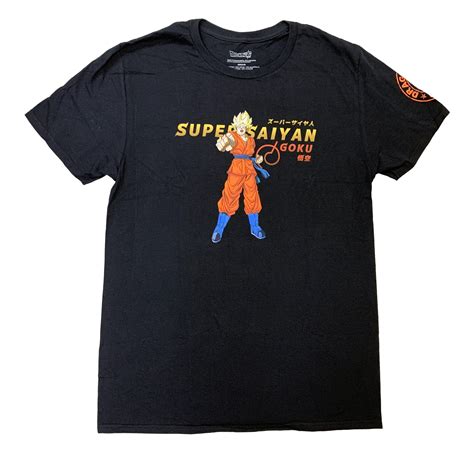 Dragon Ball Super Saiyan Goku Anime Officially Licensed Adult T Shirt L