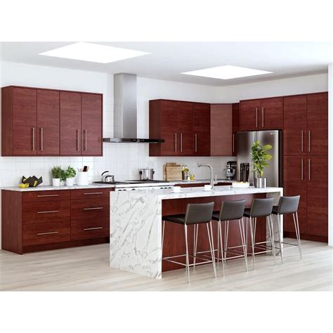 I ordered rta kitchen cabinets from home decorators for a kitchen remodel. Home Decorators Collection 12.75x12.75x.75 in. Monaco ...