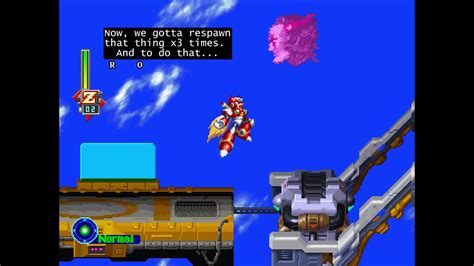Mega Man X5 Early Gaea Armor Part With Zero Hyper Dash Required