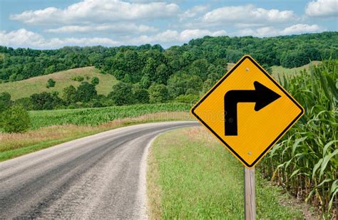 Right Turn Sign Royalty Free Stock Photos Image 33319838