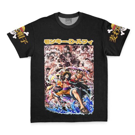 Monkey D Luffy One Piece Streetwear T Shirt Anime Ape