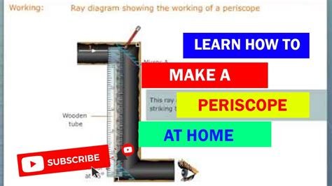 How To Make A Periscope With Cardboard And Mirrors Steam Club Project Youtube