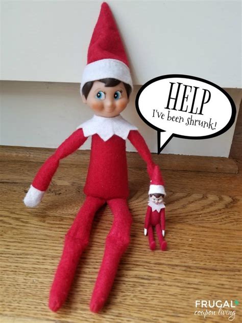 Help Ive Been Shrunk For This Mini Elf On The Shelf Idea Turn