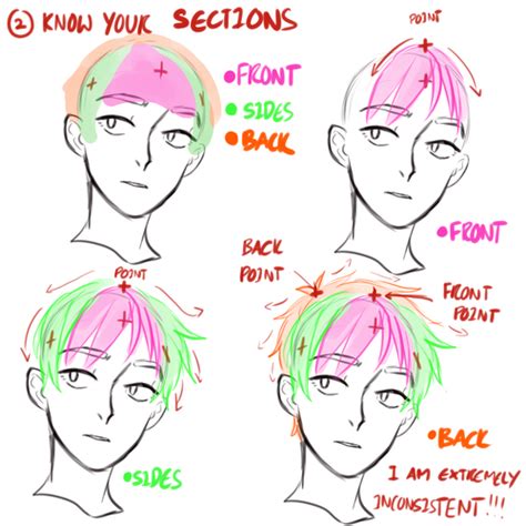 How to draw anime hair blowing in the wind animeoutline. Art trash