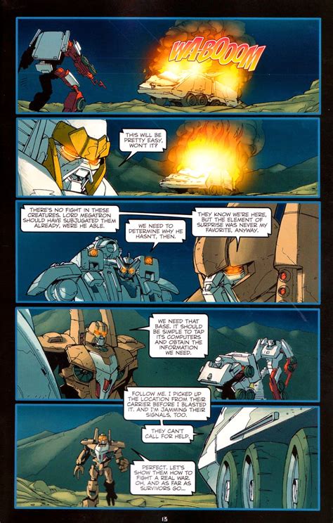 Tuneincomics Transformers Prequel Volume 1 Issue 5