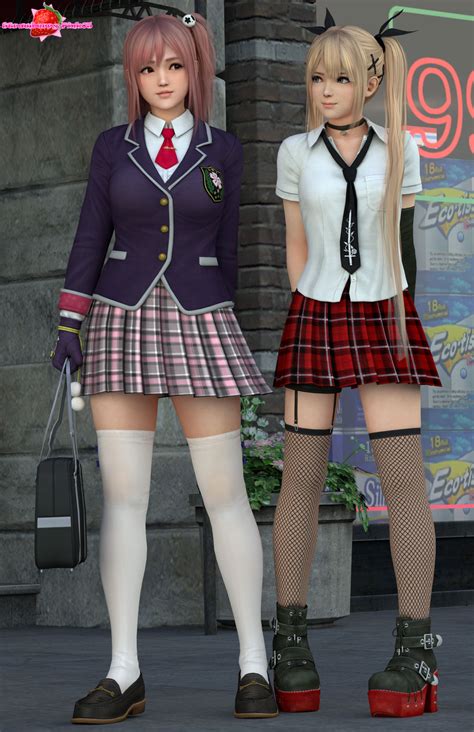 Honoka And Marie Rose After Classes By Insomniac Charlene05 On Deviantart