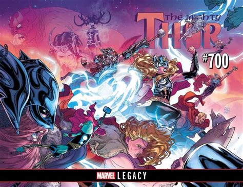 Marvel Comics Legacy And The Mighty Thor 700 Spoilers Thors Corps