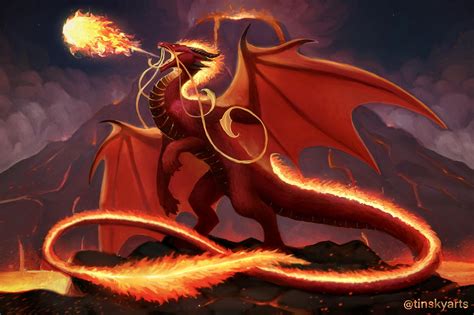 Fire Dragon Commission Me Rimaginarydragons