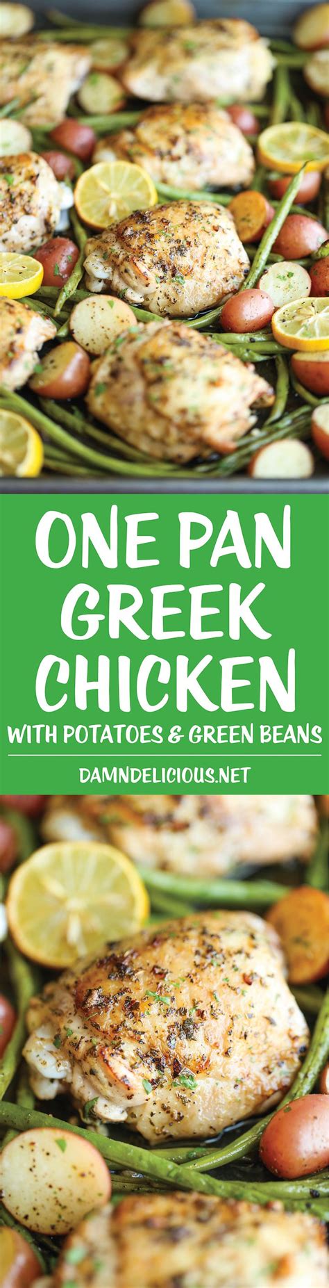 One Pan Greek Chicken The Easiest No Fuss Weeknight Meal With A