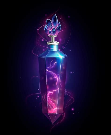 Potion Of Inspiration Magic Bottles Magic Art Fantasy Props