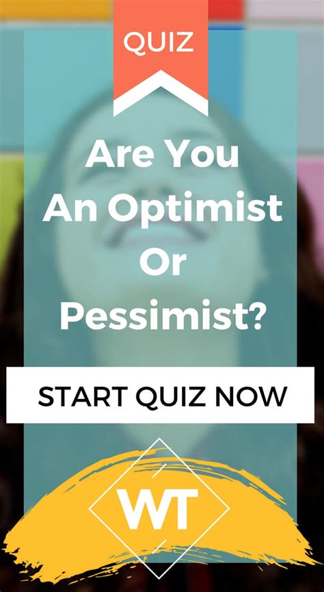 Are You An Optimist Or Pessimist Wisdomtimes