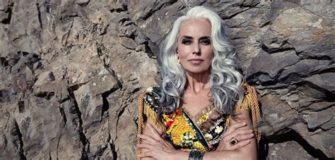 stunning 60 year old model is the new face of swimwear campaign