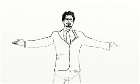 Try looking at a picture of who plays tony stark, i don't remember his name sorry, and then look carefully at the way his eyes are set in his face, and try to mimik it exactly. Why I Am Not Allowed To Draw Tony Stark by ...