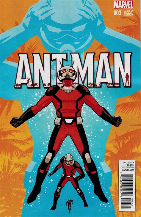 Ant Man 3 Variant Cover 2015 Ant Man Shrinks Down To Size In
