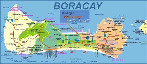Philippines Map Boracay