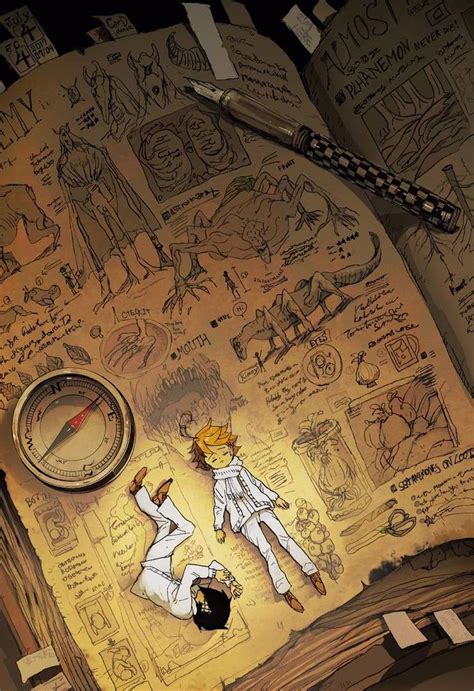 The Promised Neverland 44 Clean Written Color Page By Ziopovero On Deviantart In 2020
