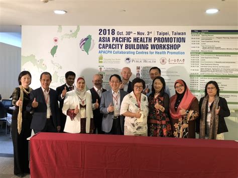 2018 asia pacific health promotion capacity building workshop