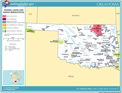 Free Maps Of Native American Indian Reservation In Us States