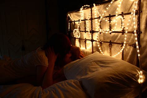 Bedroom Inside Interaction Kissing Night Romance Image 21573 On