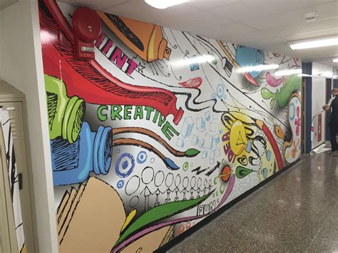 Vinyl Wall Art For Galway Elementary School Plan And Print Systems Inc
