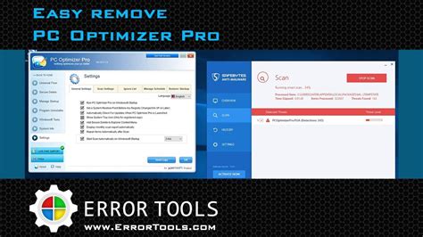 Remove Pc Optimizer Pro From Your Pc Youtube