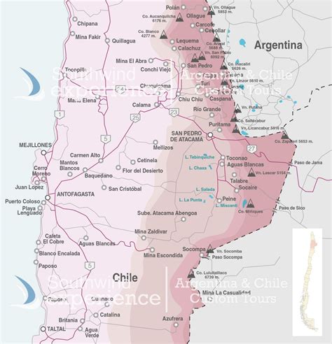 Beautiful Atacama Desert Map Southwind Experience February 9 2024