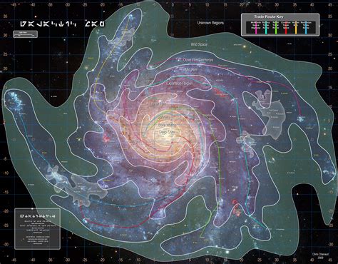 Star Wars Galaxy Map By Chrischanaud On Deviantart