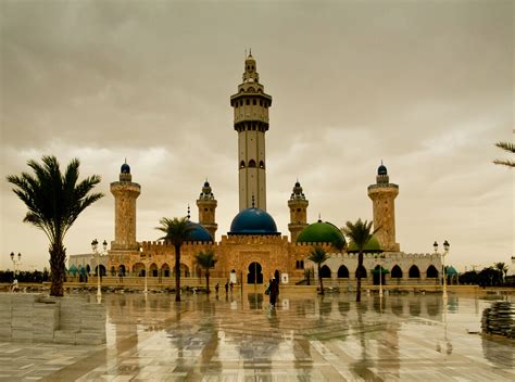 Grand Mosque Of Touba Main Entrance Shaikh Aamadu Bàmba Flickr