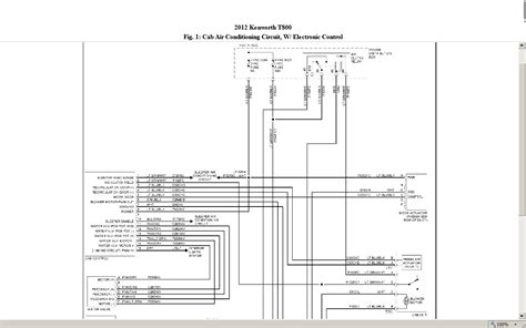 2001 Kenworth T800 Ac Wiring Diagram