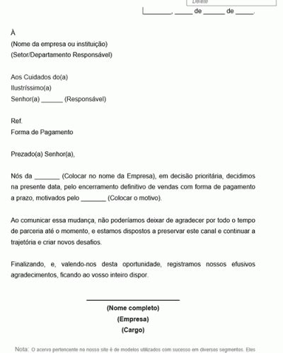 Carta De Mudanca De Cargo Modelo De Documentos Adm Direito