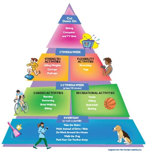 Physical Fitness Pyramid