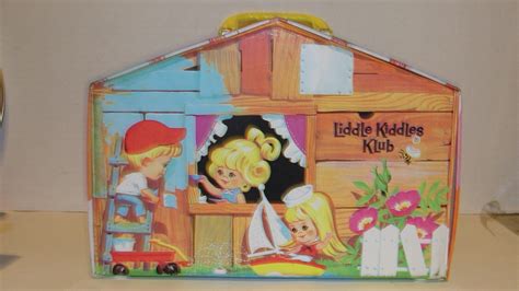 Vintage Mattel Liddle Kiddles Klub Play House W 2 Dolls Ebay