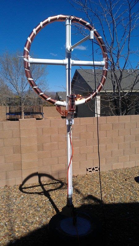 Helical Magnetic Loop Antenna Ad7zj Wiki Ham Radio Ham Radio Equipment Ham Radio Antenna