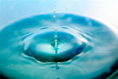 Water Drop And Splash Stock Photo Image Of Freshness 84628854