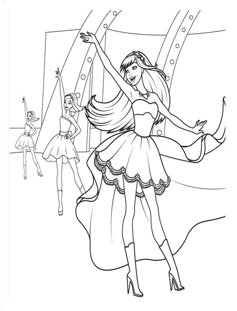Since its appearance, barbie has become the most playful friend.… Barbie Coloring Pages Printable To Download | Barbie ...