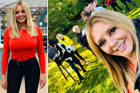 Carol Vorderman Shows Off Incredible Curves In Skinny Jeans As She