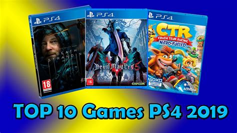 Top 10 Games Ps4 2019 Youtube