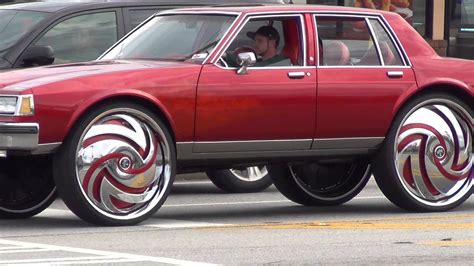 Check Out These Huge Wheels And Spinners Youtube