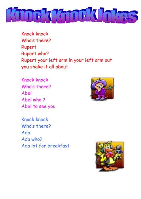 Funny Knock Knock Jokes For Kids To Tell At School Download Hd Wallpapers