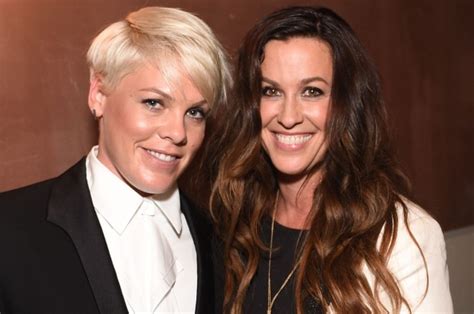 Pink Lets Her Inner Fangirl Loose For Alanis Morissette Page Six