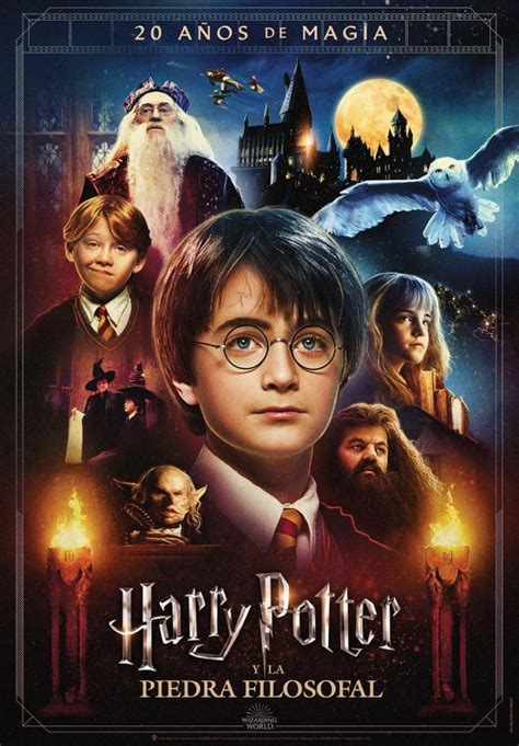 Harry Potter Y La Piedra Filosofal 20 Aniversario Aventura Fantasía